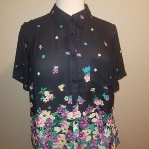Womens  button Down shirt